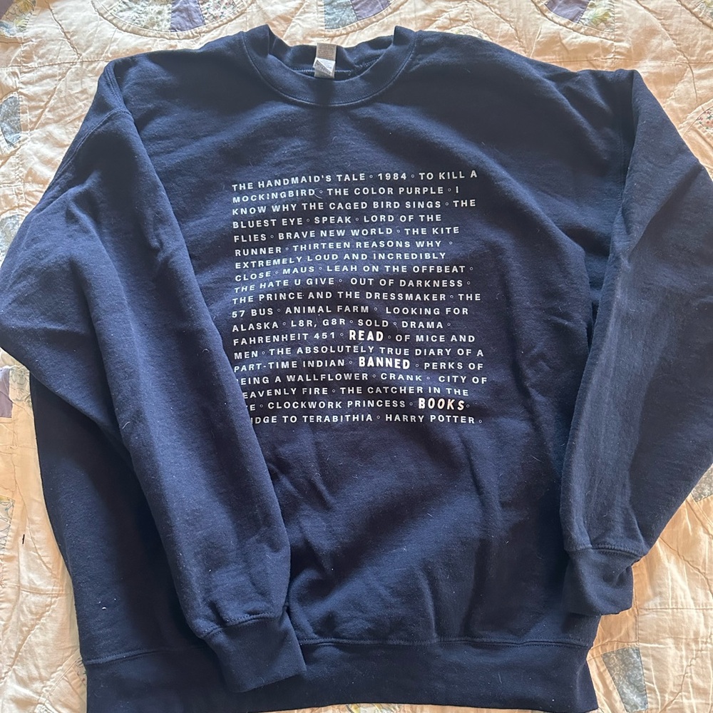 Banned Books Crewneck
